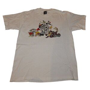 Vintage 1995 Looney Tunes Wraner Bros Studio Store T-Shirt Men's Large Made USA